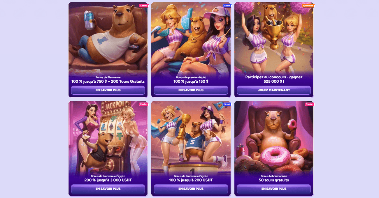 Spinbara Casino Promotions